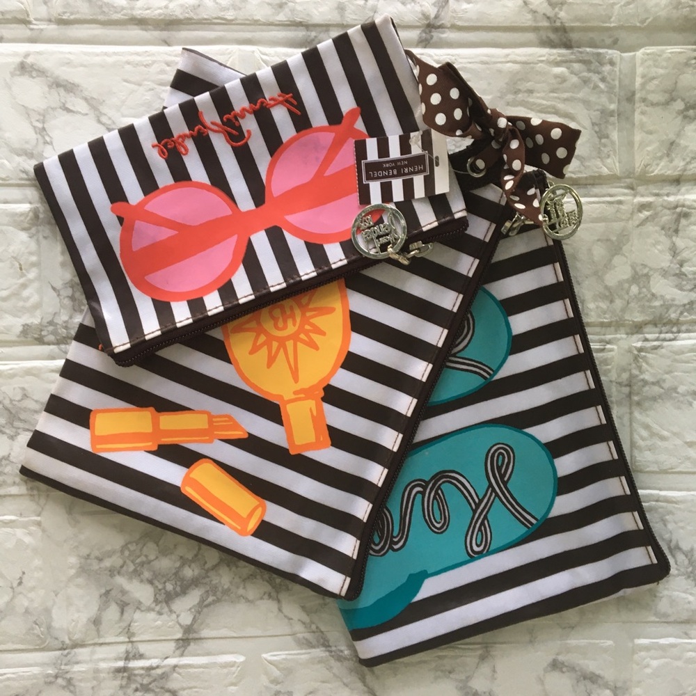 Henri Bendel Sunglasses Bikini Sandals Pouch Totes